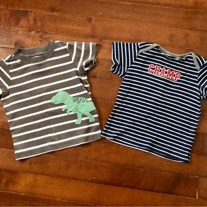 2 SS Tees 12 Mo